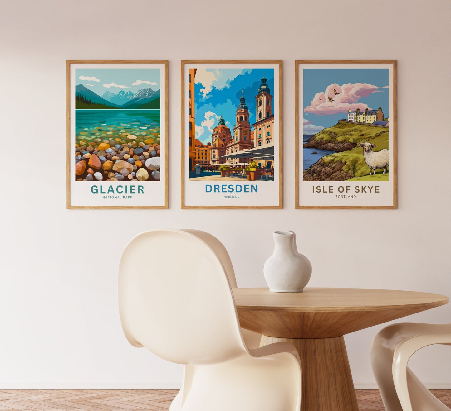 Dresden Travel Poster