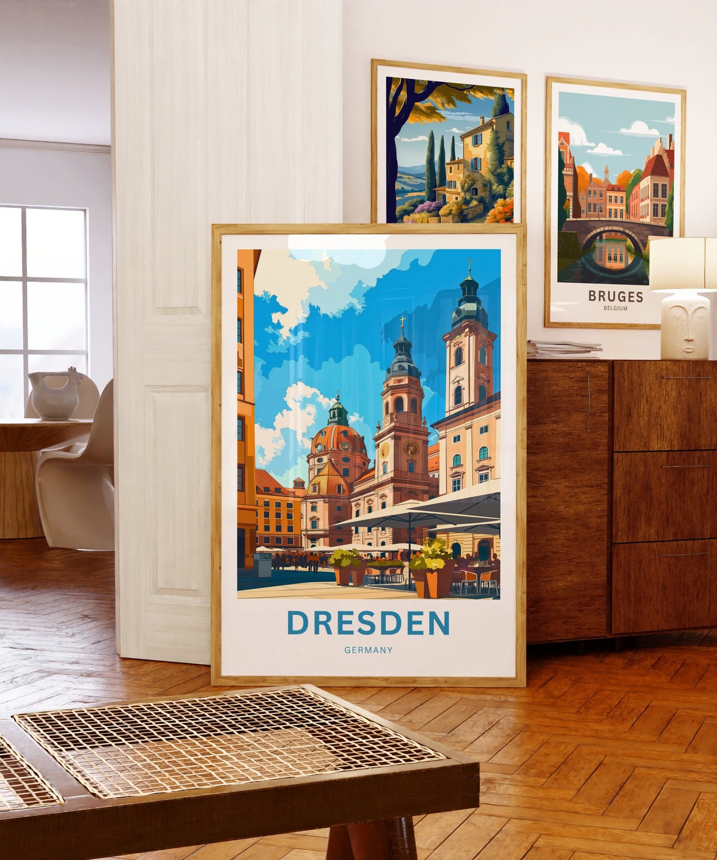 Dresden Travel Poster