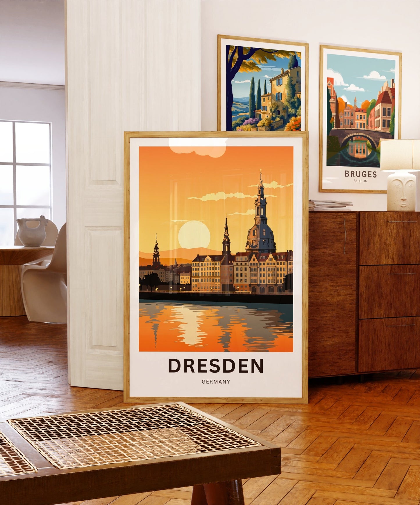 Dresden Travel Poster