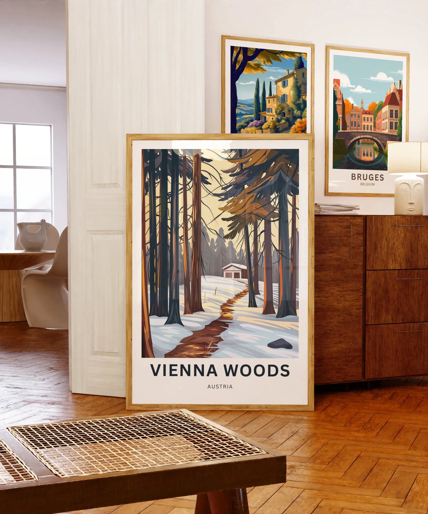 Vienna Woods Travel Poster