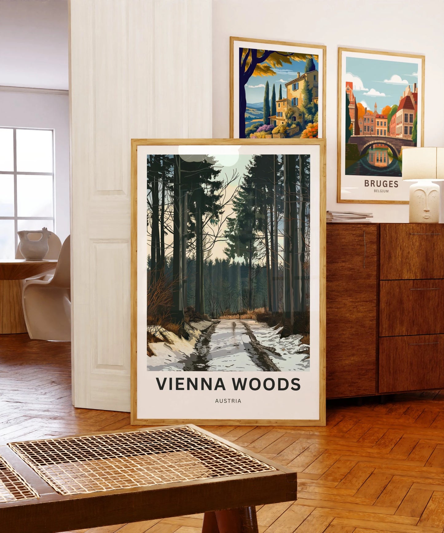 Vienna Woods Travel Poster