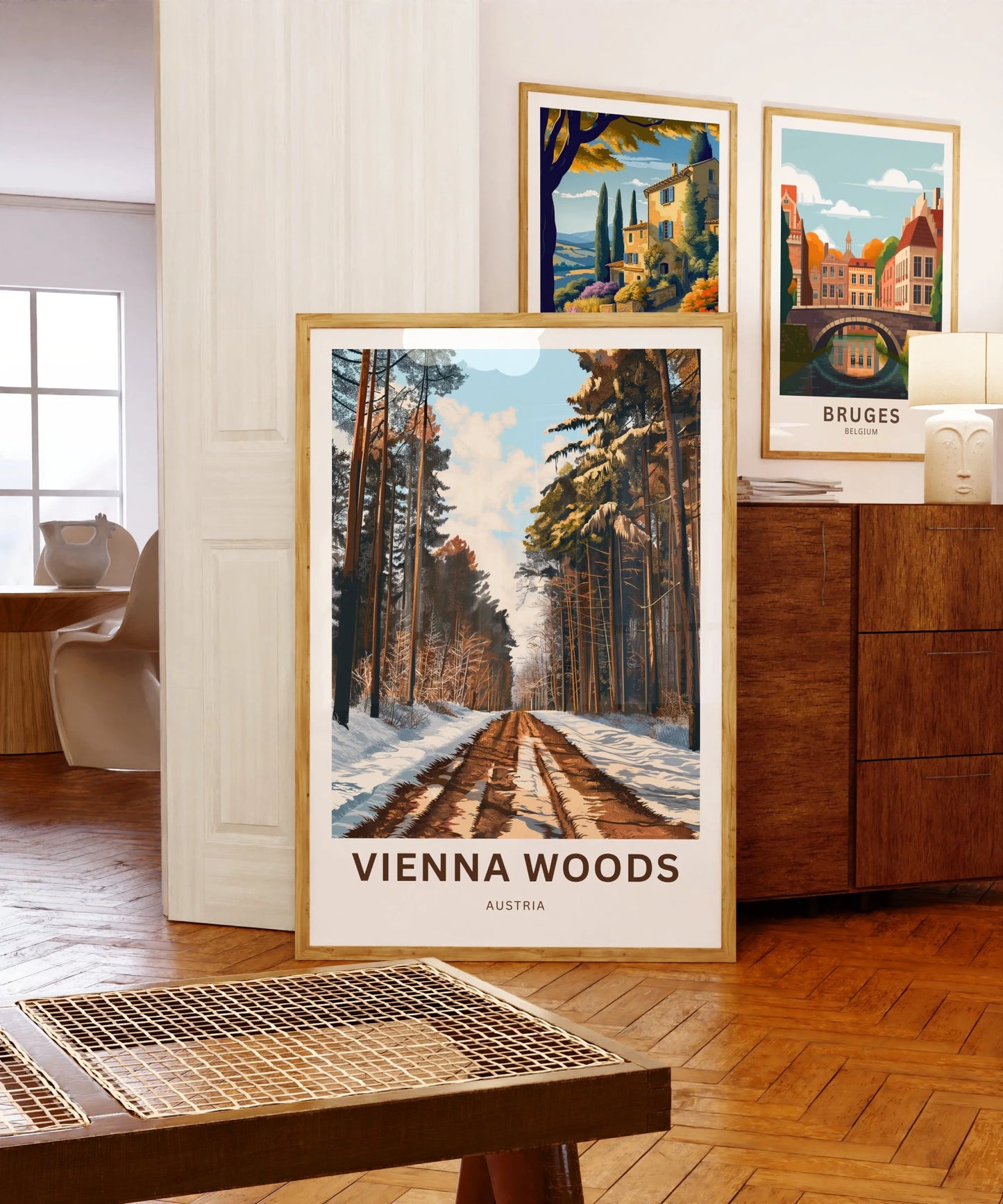 Vienna Woods Travel Poster