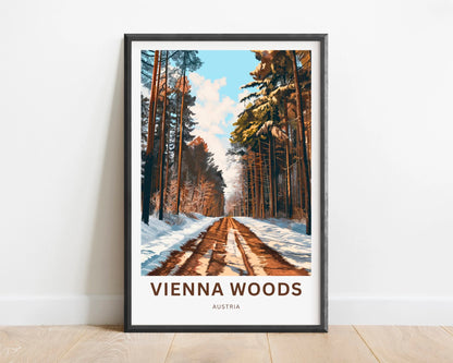 Vienna Woods Travel Poster