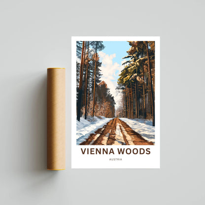 Vienna Woods Travel Poster