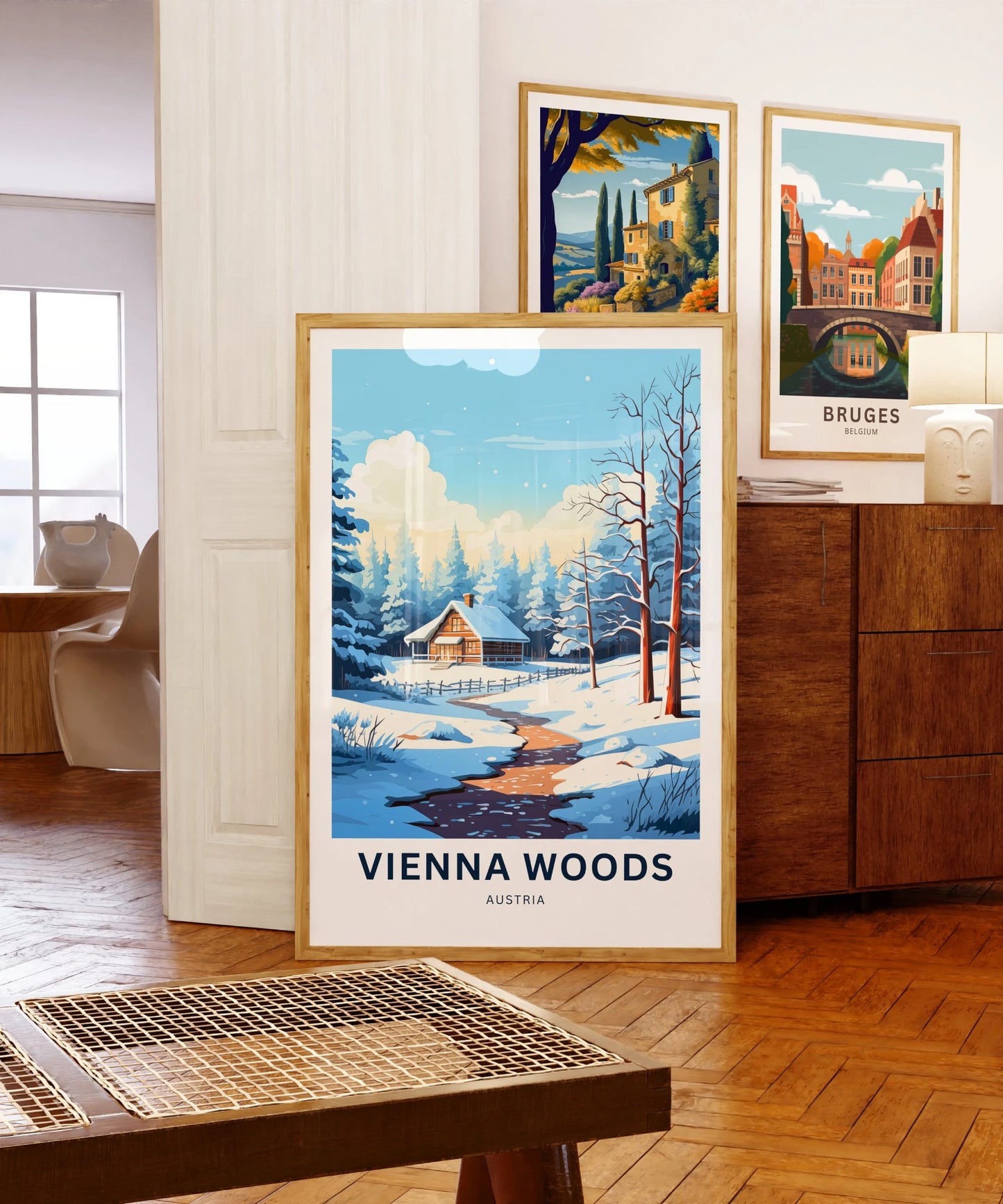 Vienna Woods Travel Poster