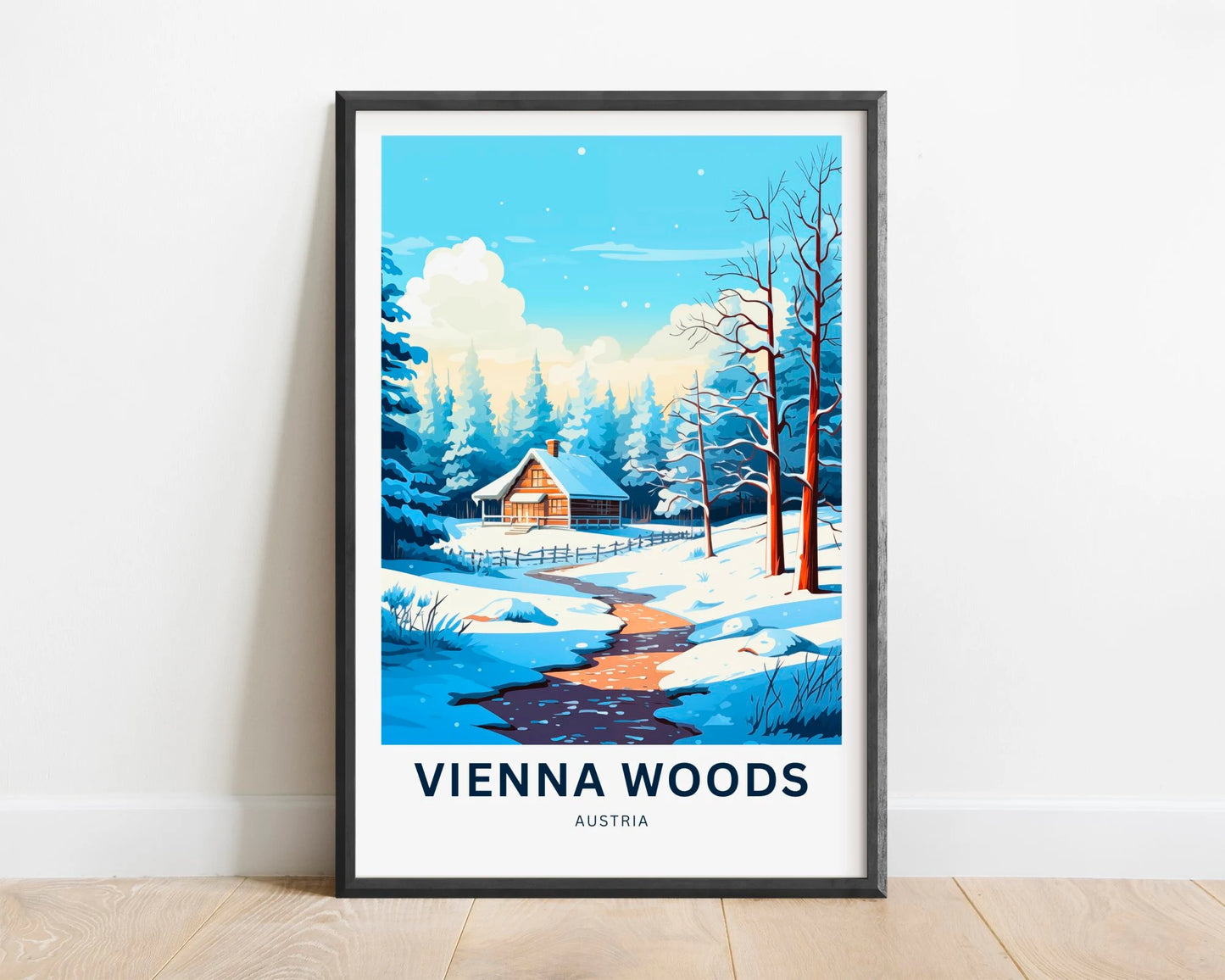 Vienna Woods Travel Poster