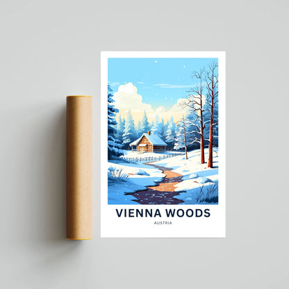 Vienna Woods Travel Poster