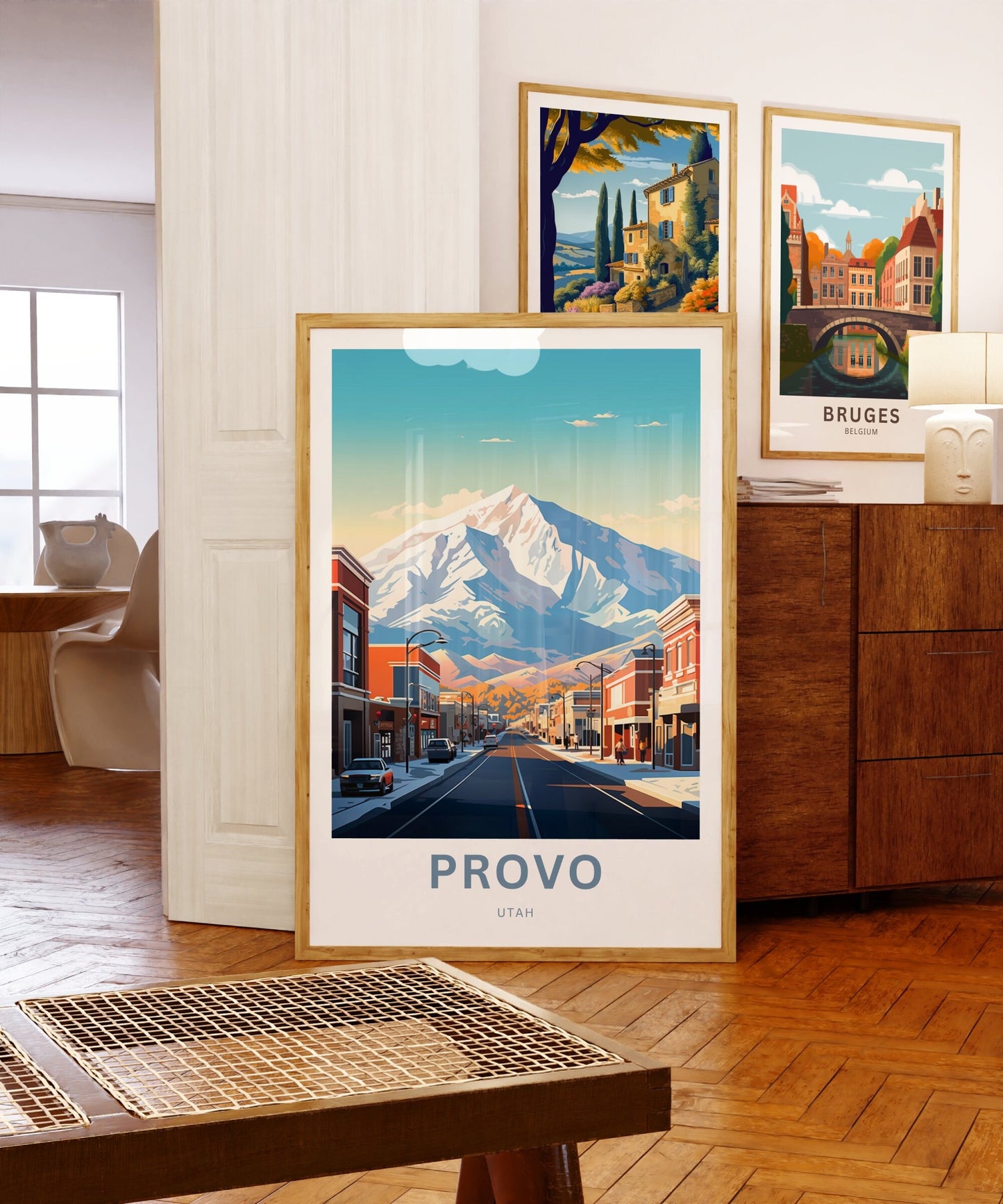 Provo Travel Poster