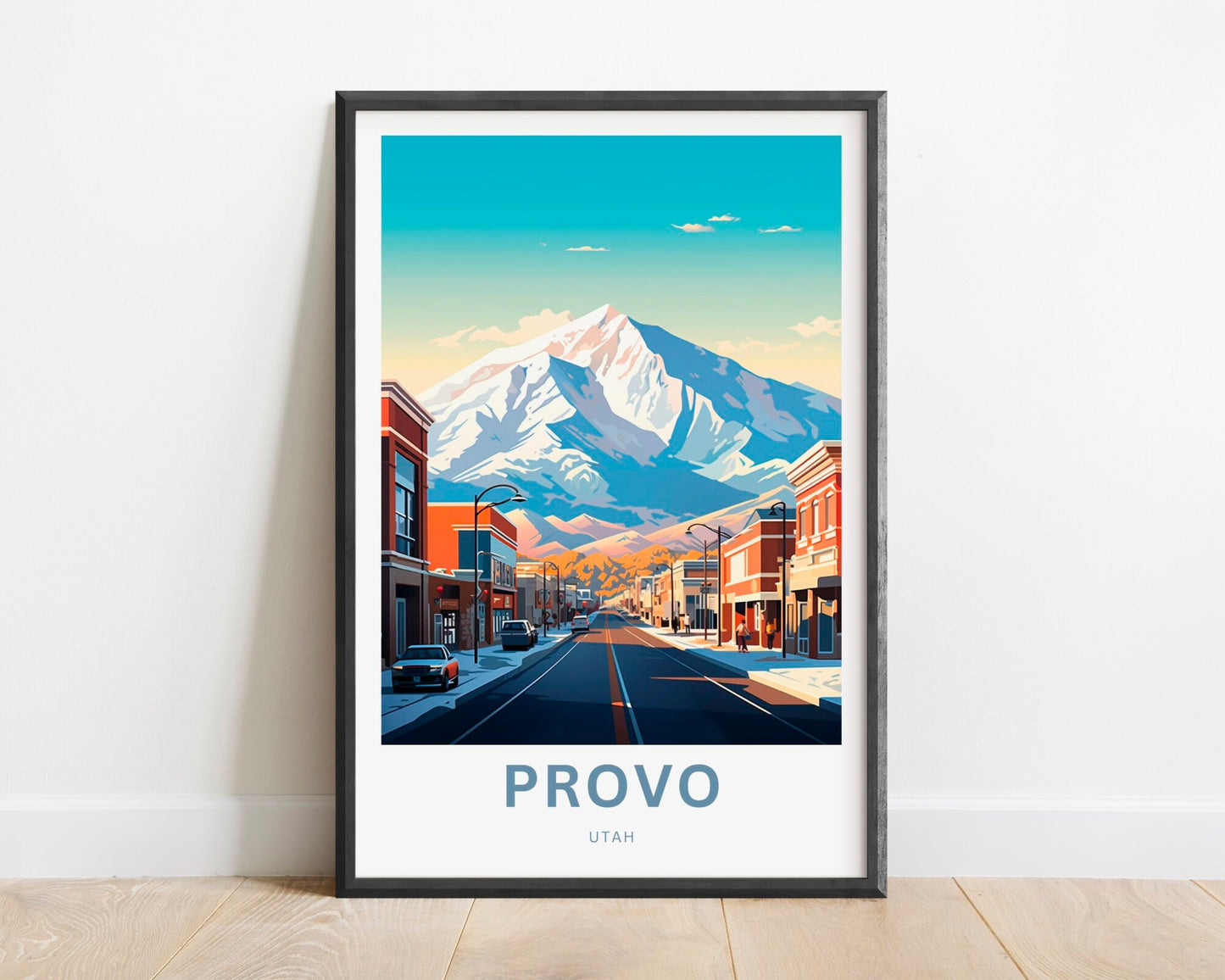 Provo Travel Poster