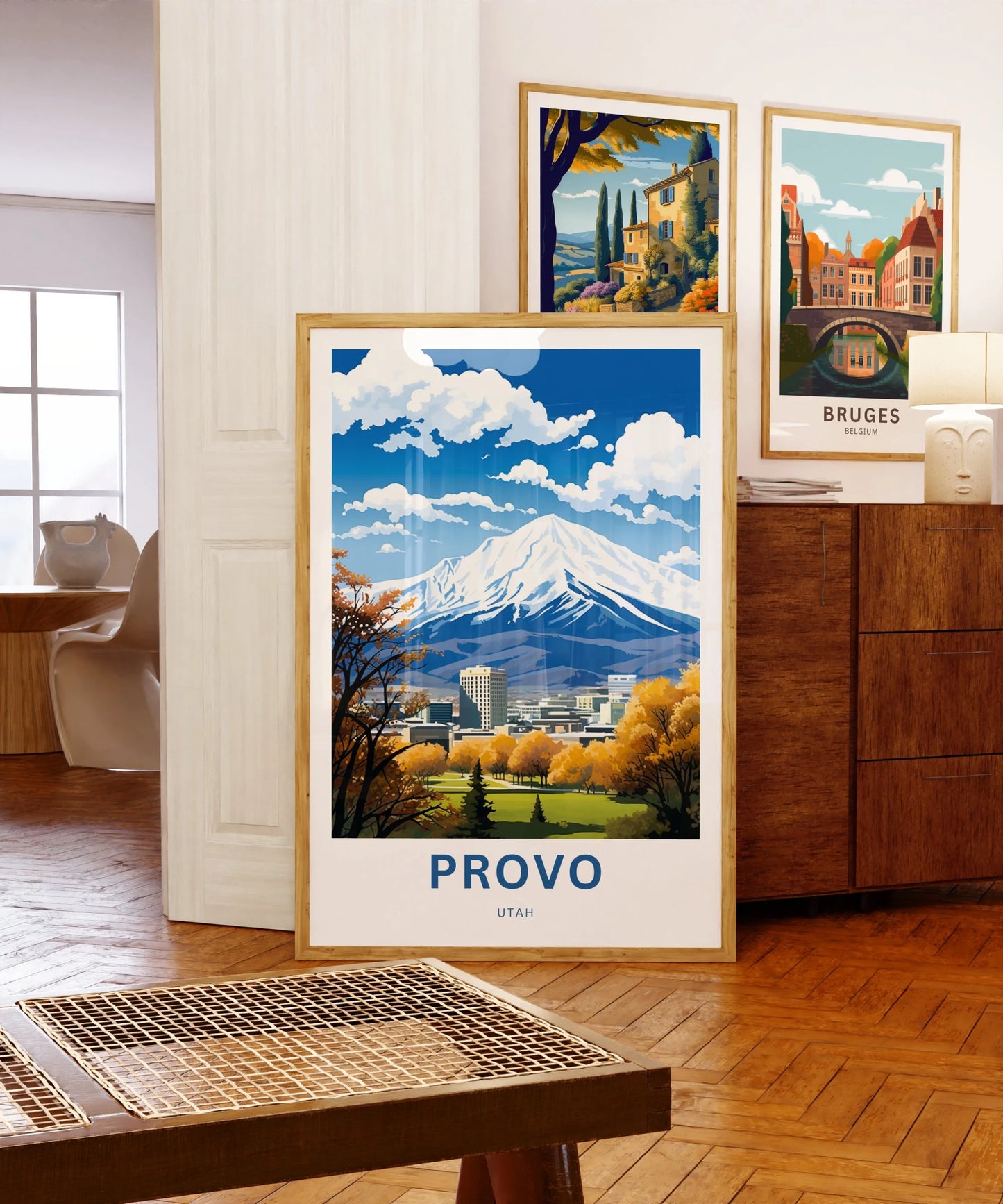 Provo Travel Poster