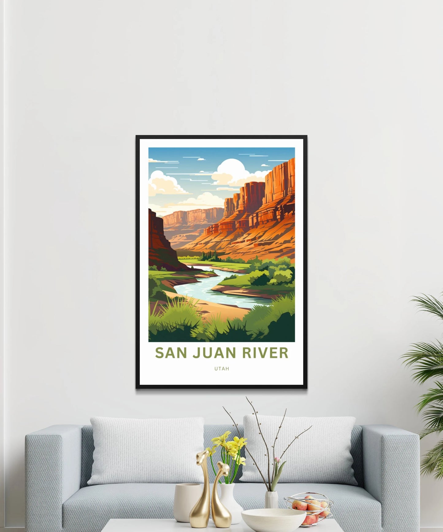 San Juan River Poster