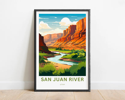 San Juan River Poster