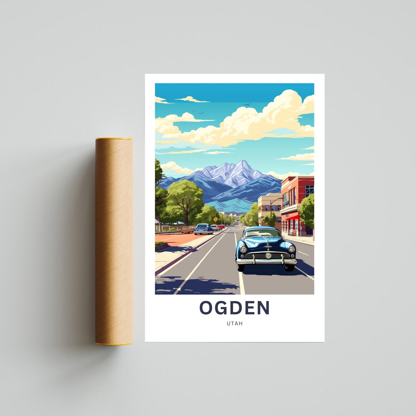 Ogden Travel Poster