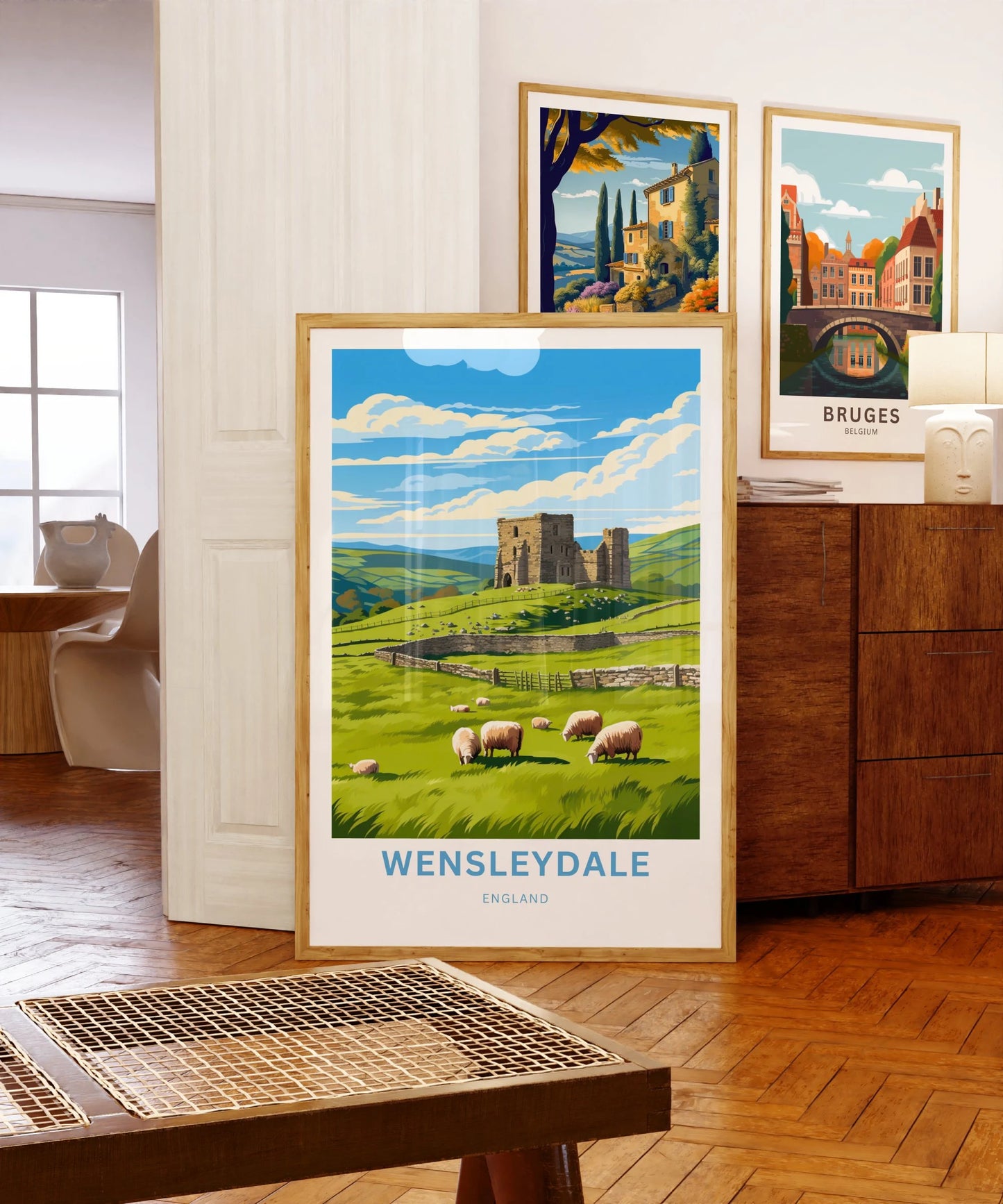 Wensleydale Travel Poster