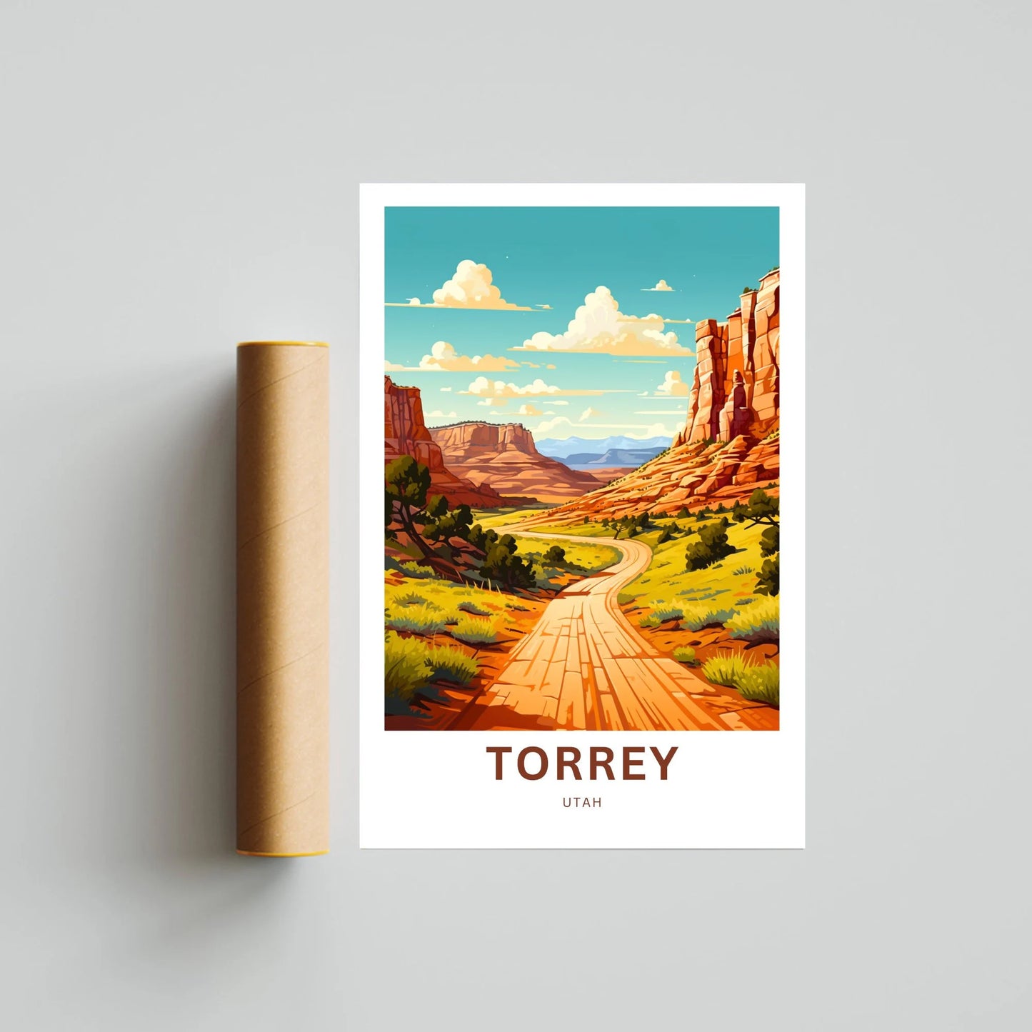 Torrey Travel Poster