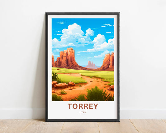 Torrey Travel Poster