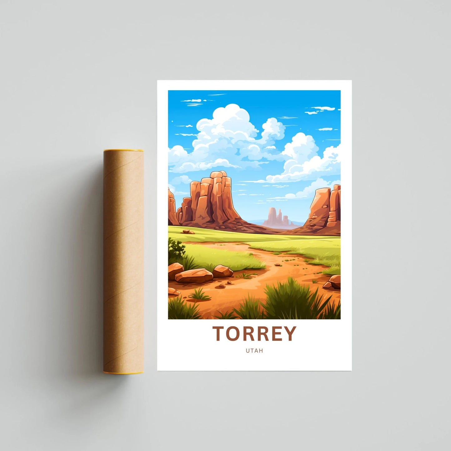 Torrey Travel Poster