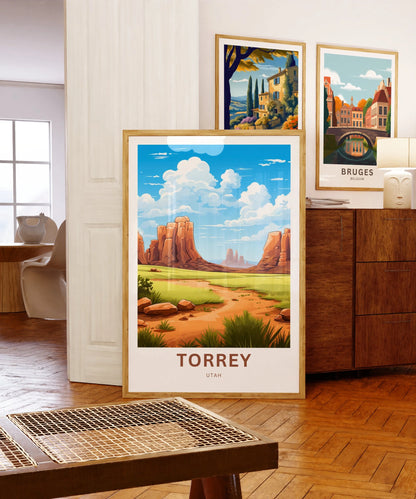 Torrey Travel Poster