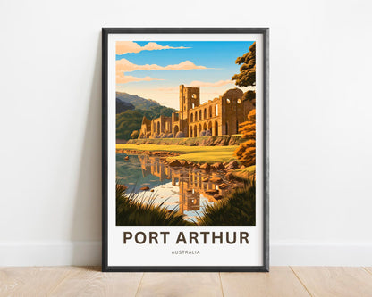 Port Arthur Travel Poster