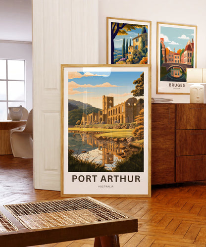 Port Arthur Travel Poster