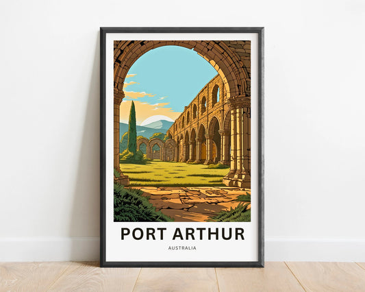 Port Arthur Travel Poster