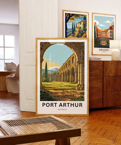 Port Arthur Travel Poster