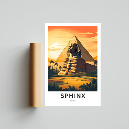 Sphinx Travel Poster