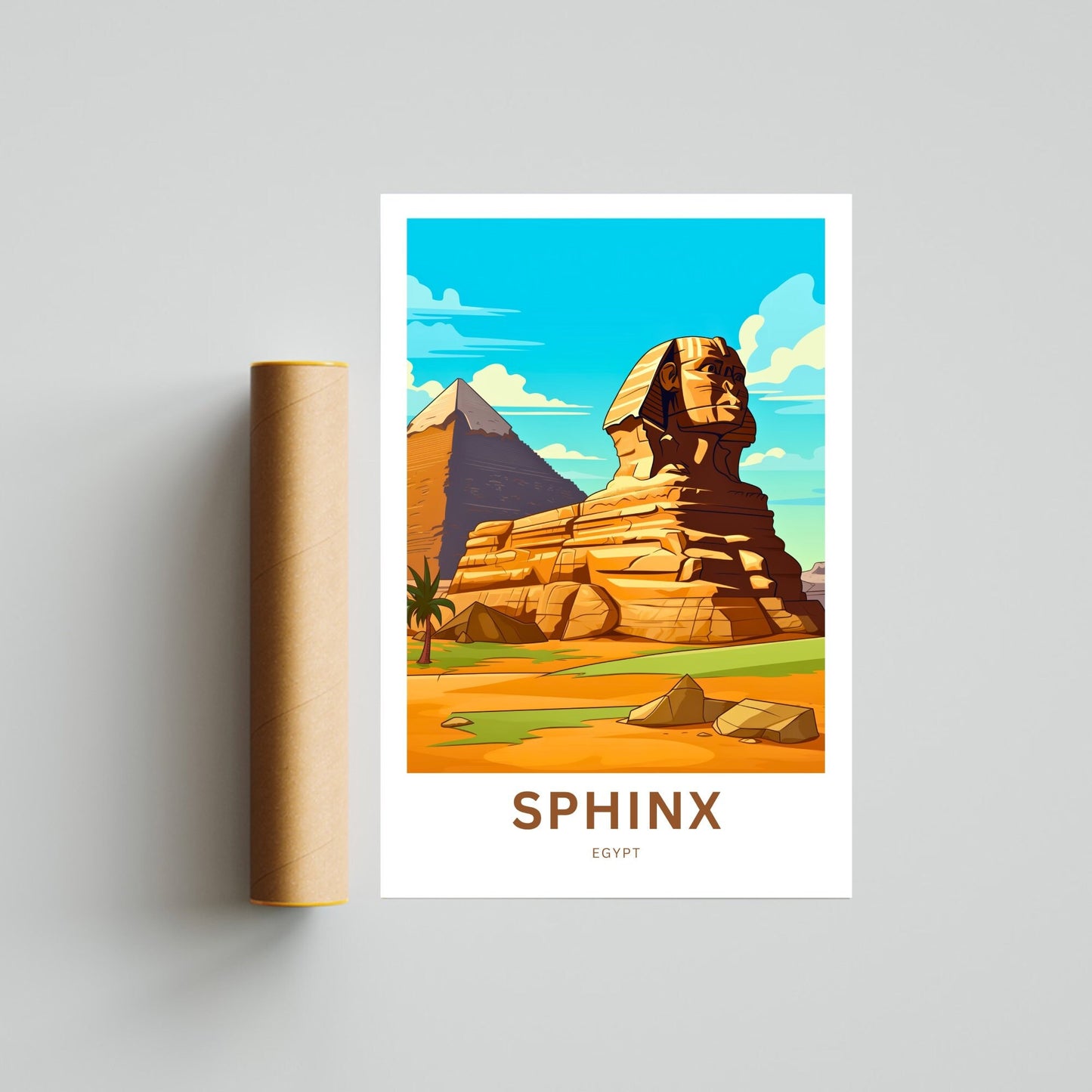 Sphinx Travel Poster