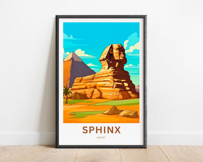 Sphinx Travel Poster