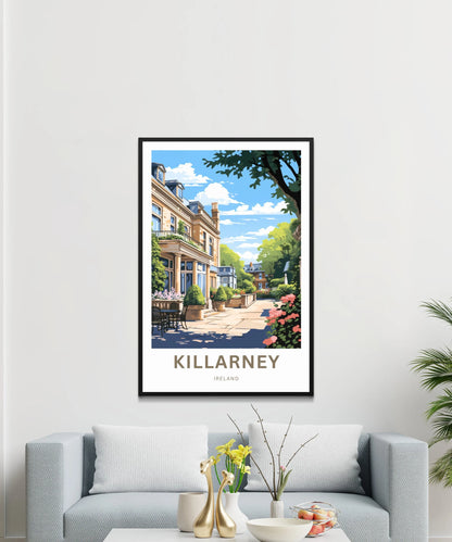 Killarney Travel Poster