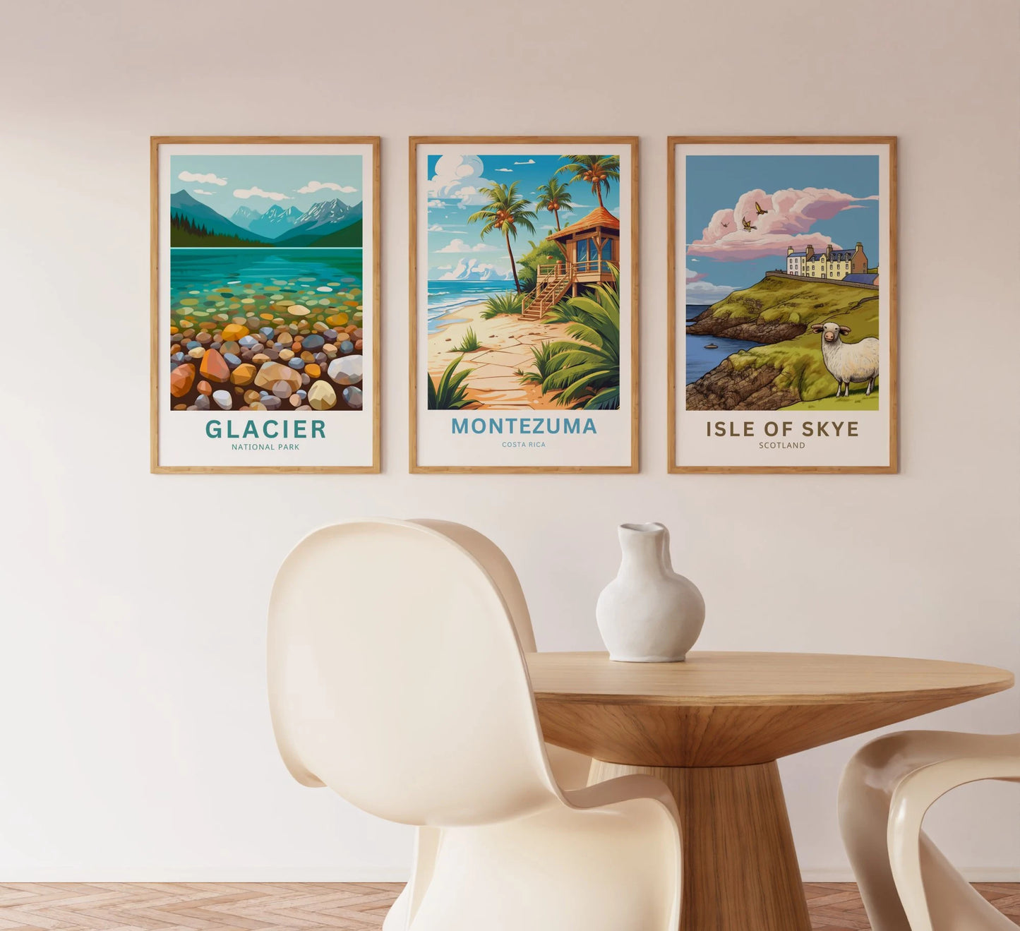 Montezuma Beach Travel Poster