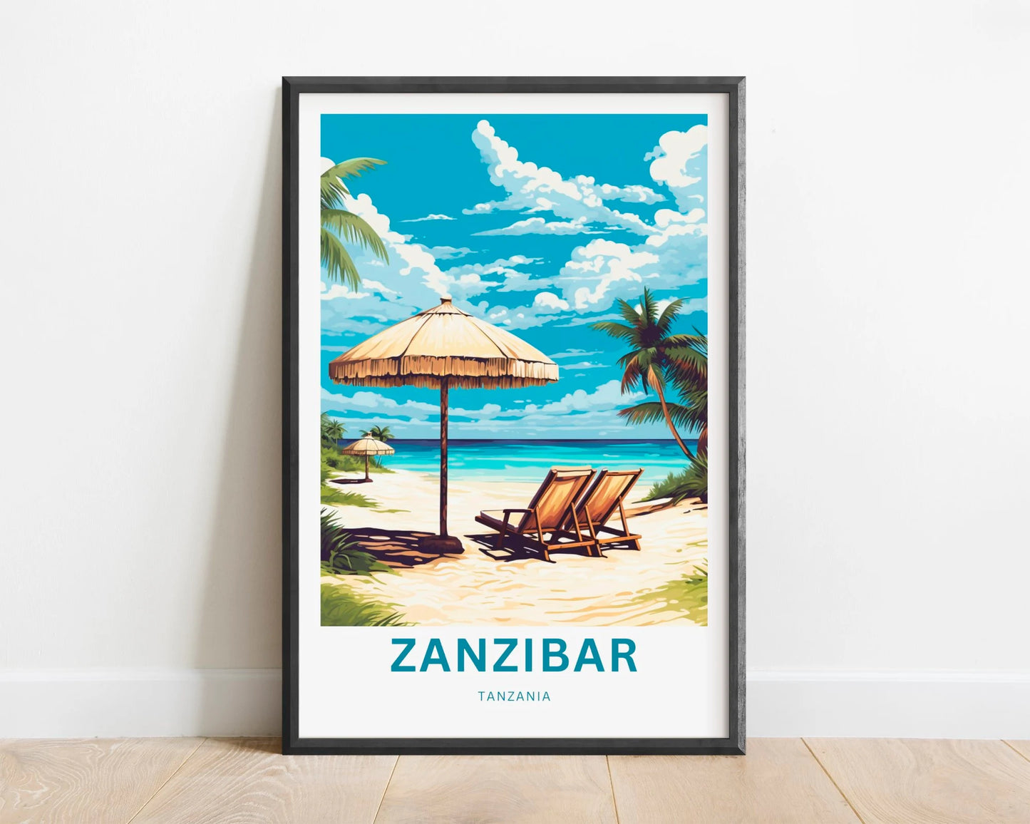 Zanzibar Travel Poster