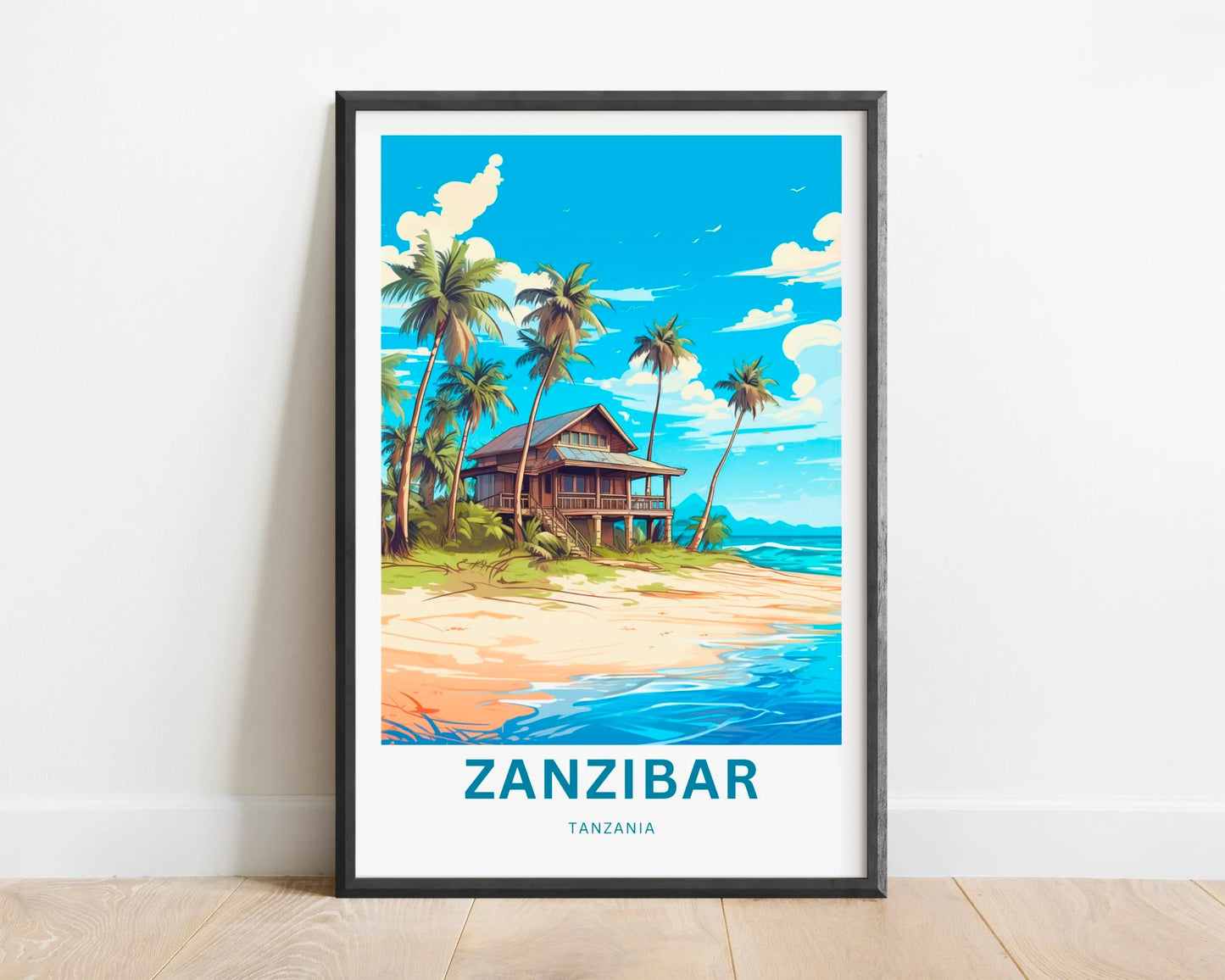 Zanzibar Travel Poster