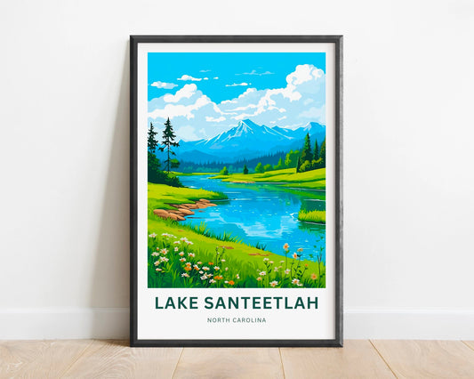 Lake Santeetlah Travel Poster