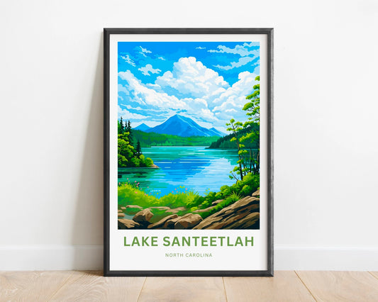 Lake Santeetlah Travel Poster