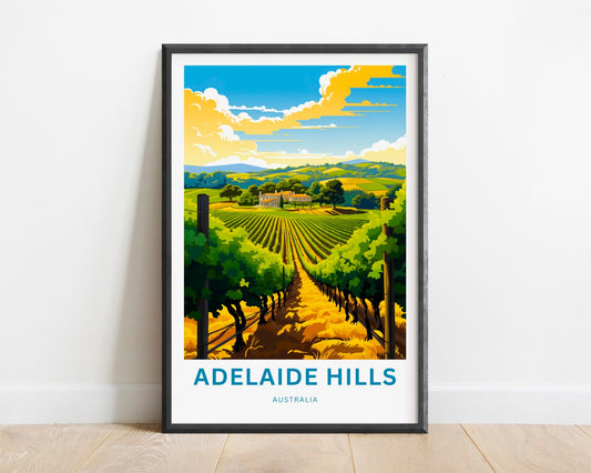 Adelaide Hills Travel Print - Nature's Harmony