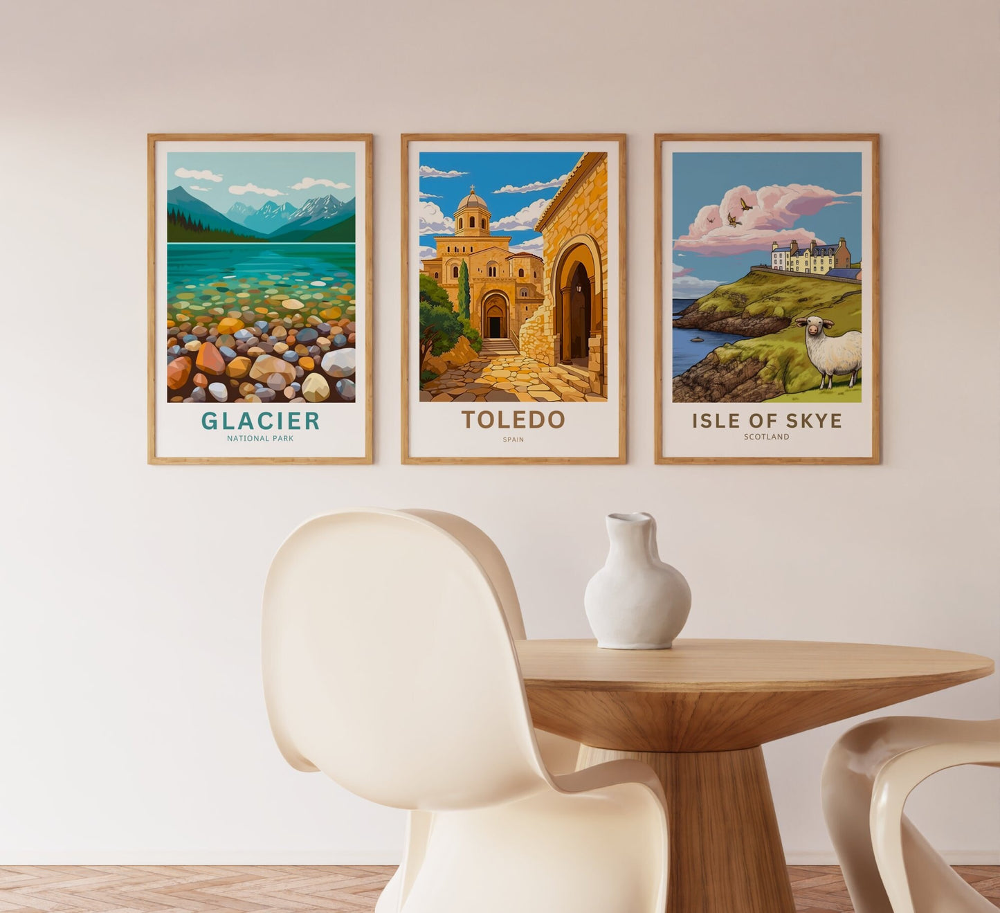 Toledo Travel Print - Toledo poster, Spain Wall Art, Wall Decor, Framed present, Gift Spain Present - TravelTreasureCo