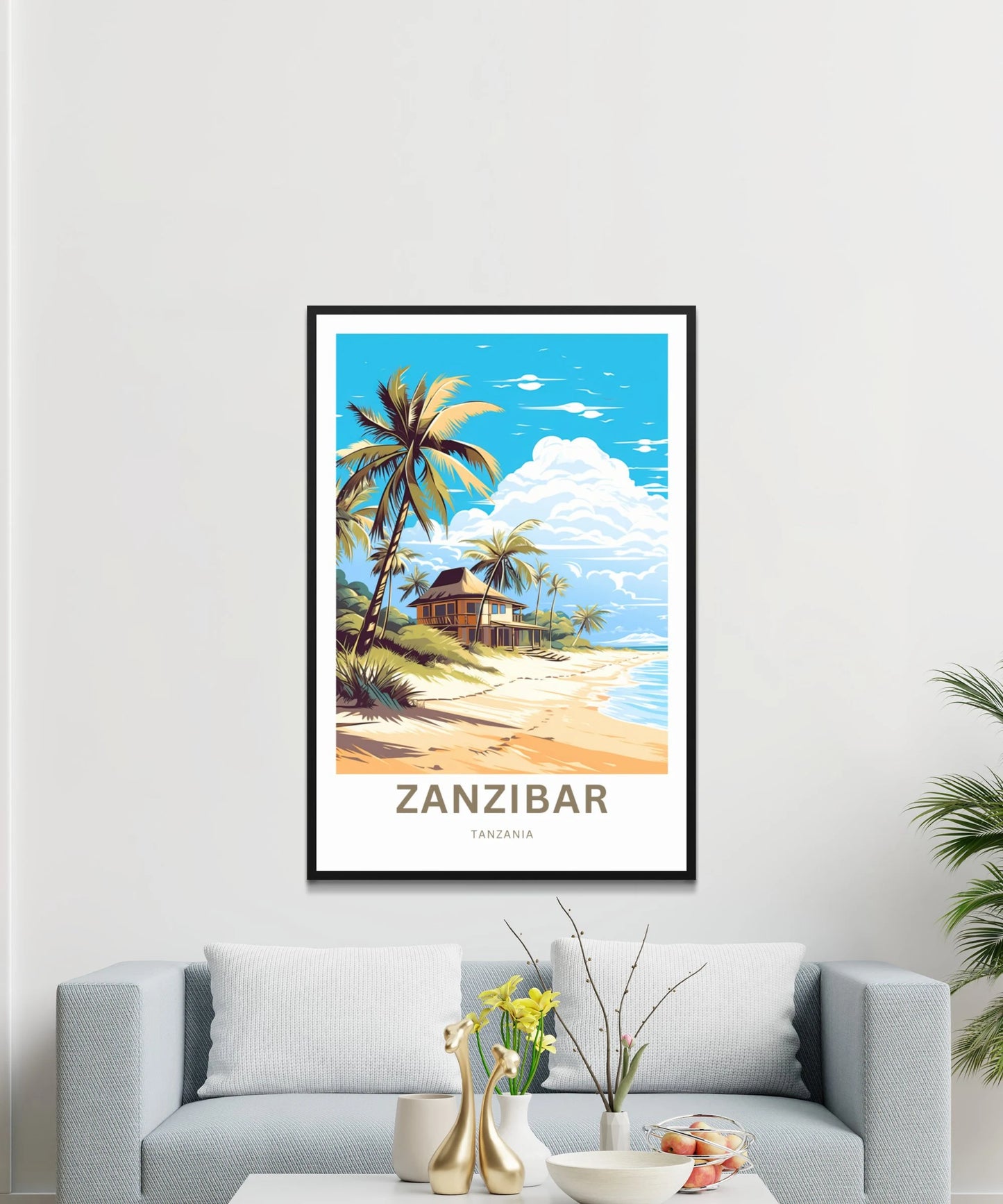 Zanzibar Travel Poster