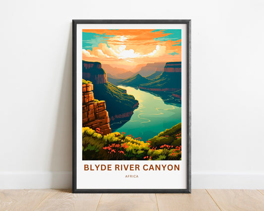 Blyde River Travel Poster