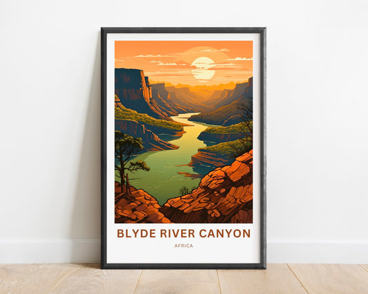 Blyde River Travel Poster