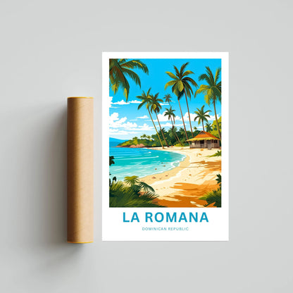 La Romana Travel Poster