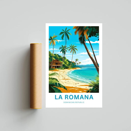 La Romana Travel Poster