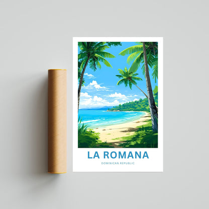 La Romana Travel Poster