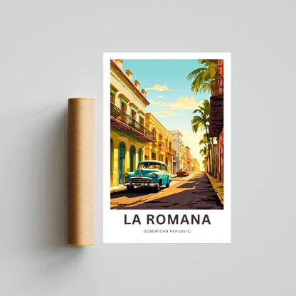 La Romana Travel Poster
