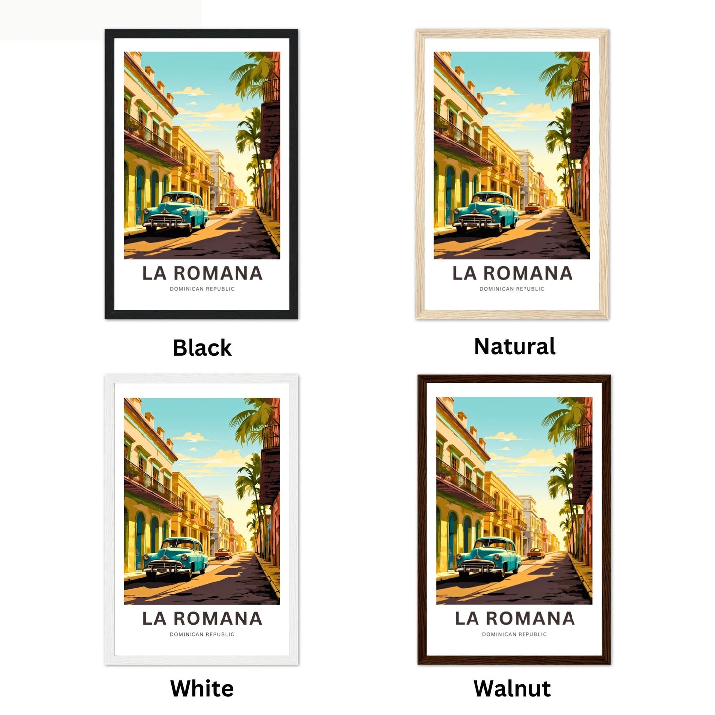 La Romana Travel Poster