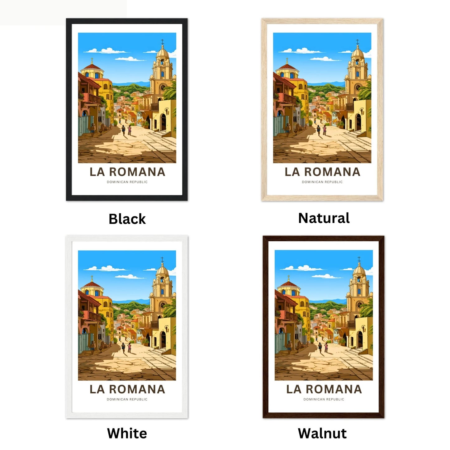 La Romana Travel Poster