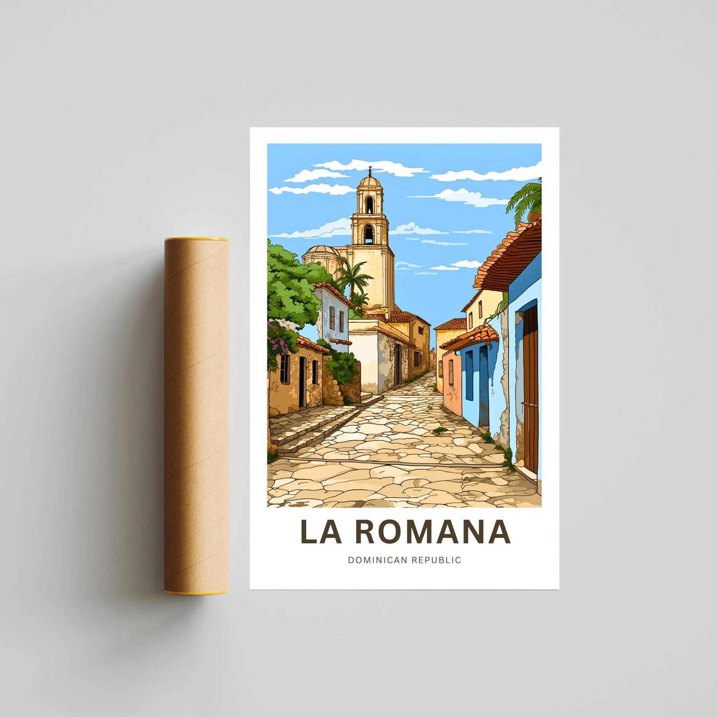 La Romana Travel Poster