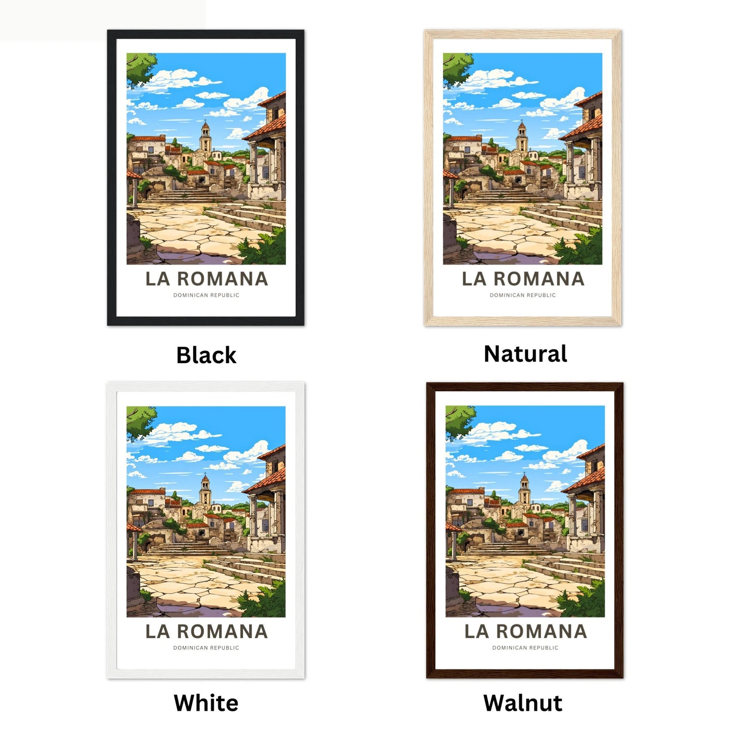 La Romana Travel Poster