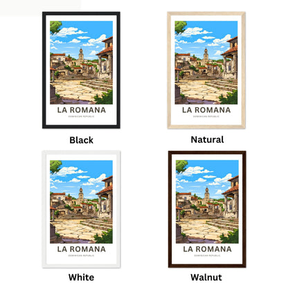 La Romana Travel Poster