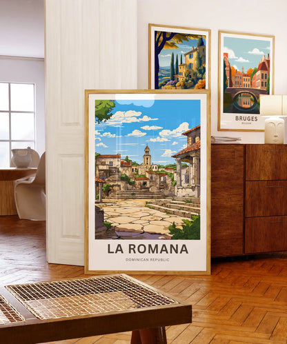 La Romana Travel Poster